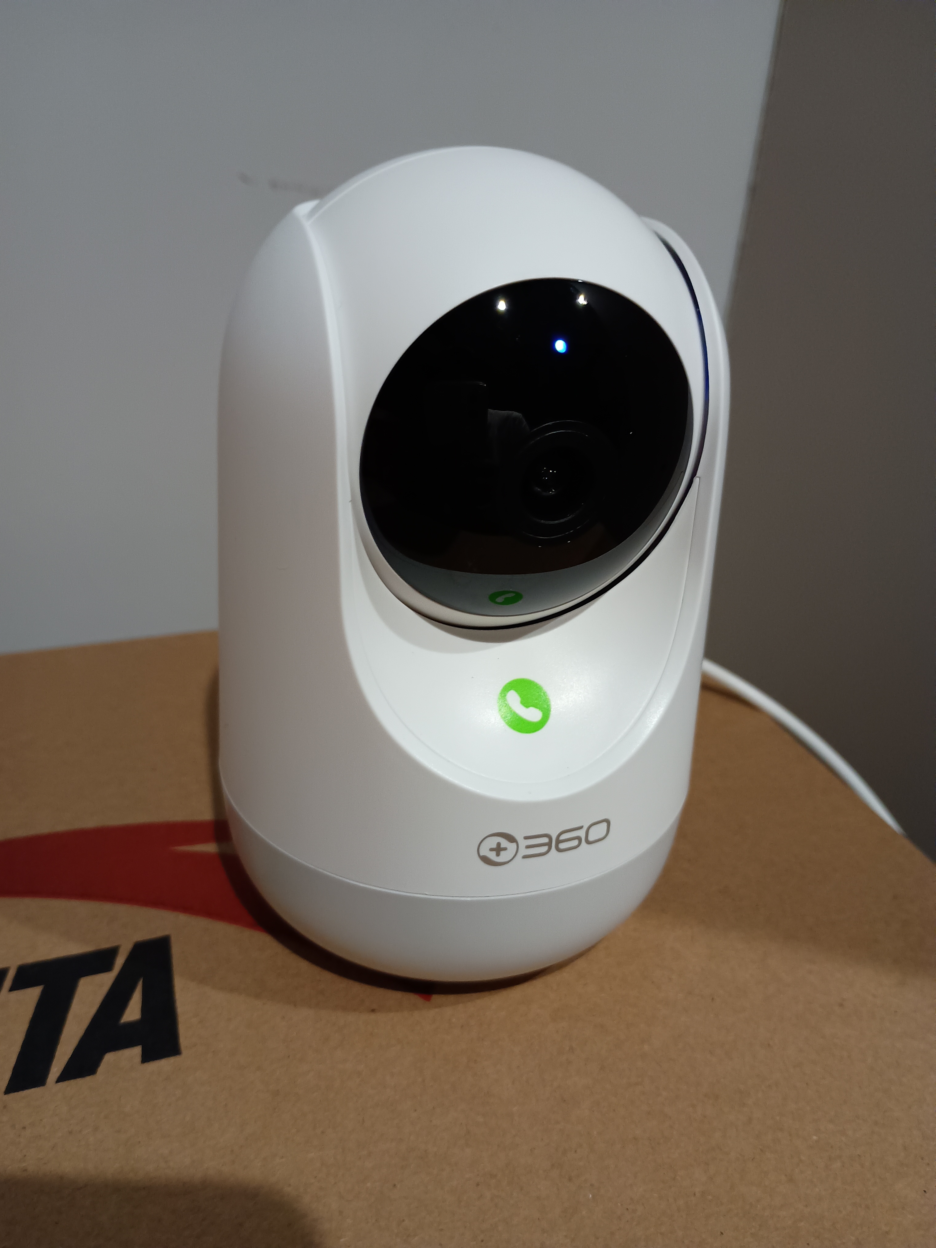 360摄像头9pro 高清400万像素微光全彩家用监控手机远程双向通话360度旋转婴儿看护器 实拍图