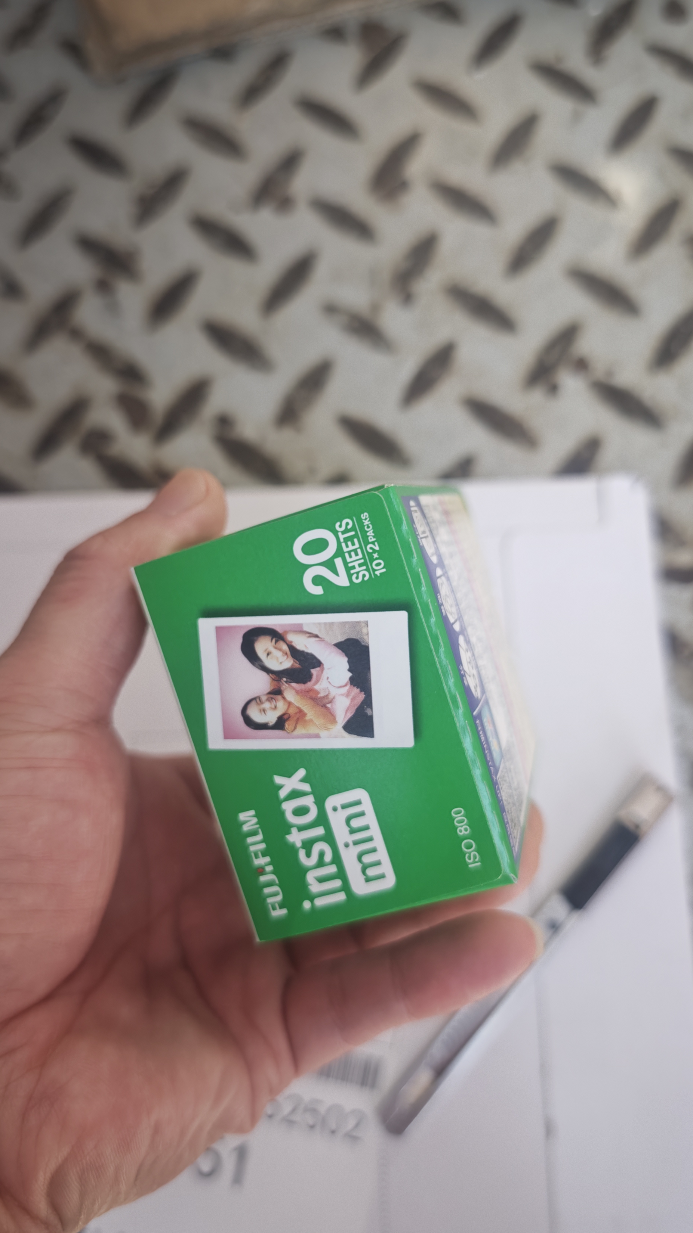 INSTAX富士instax立拍立得 mini相纸 白边双包20张(适用miniSE/11/12/40/90/LiPlay/EVO/Link3) 实拍图