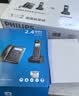 飞利浦（PHILIPS）数字无绳电话机 无线座机 子母机 办公家用 信号覆盖广 屏幕白色背光 DCTG167一拖二黑色 实拍图