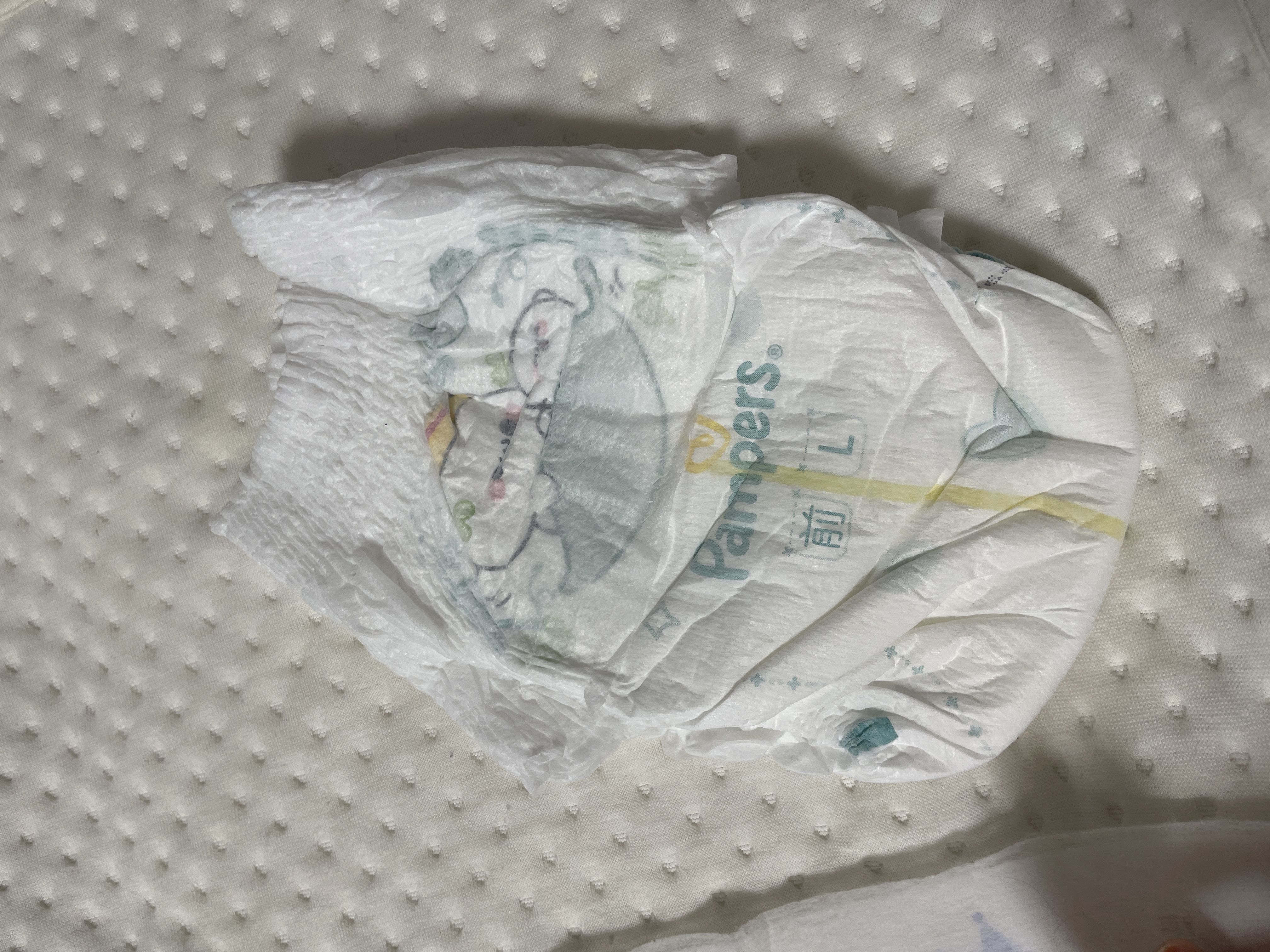 帮宝适夏季超薄超吸新清新帮拉拉裤XL34超透气婴儿纸尿裤 实拍图