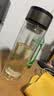 【京东物流配送】高硼硅双层玻璃杯大容量泡茶杯水杯子茶水分离杯 【双层加厚】茶杯350ml1只 实拍图