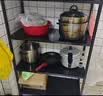 UOEN厨房多功能置物架家用落地多层储物柜微波炉收纳放锅用具货架子 实拍图