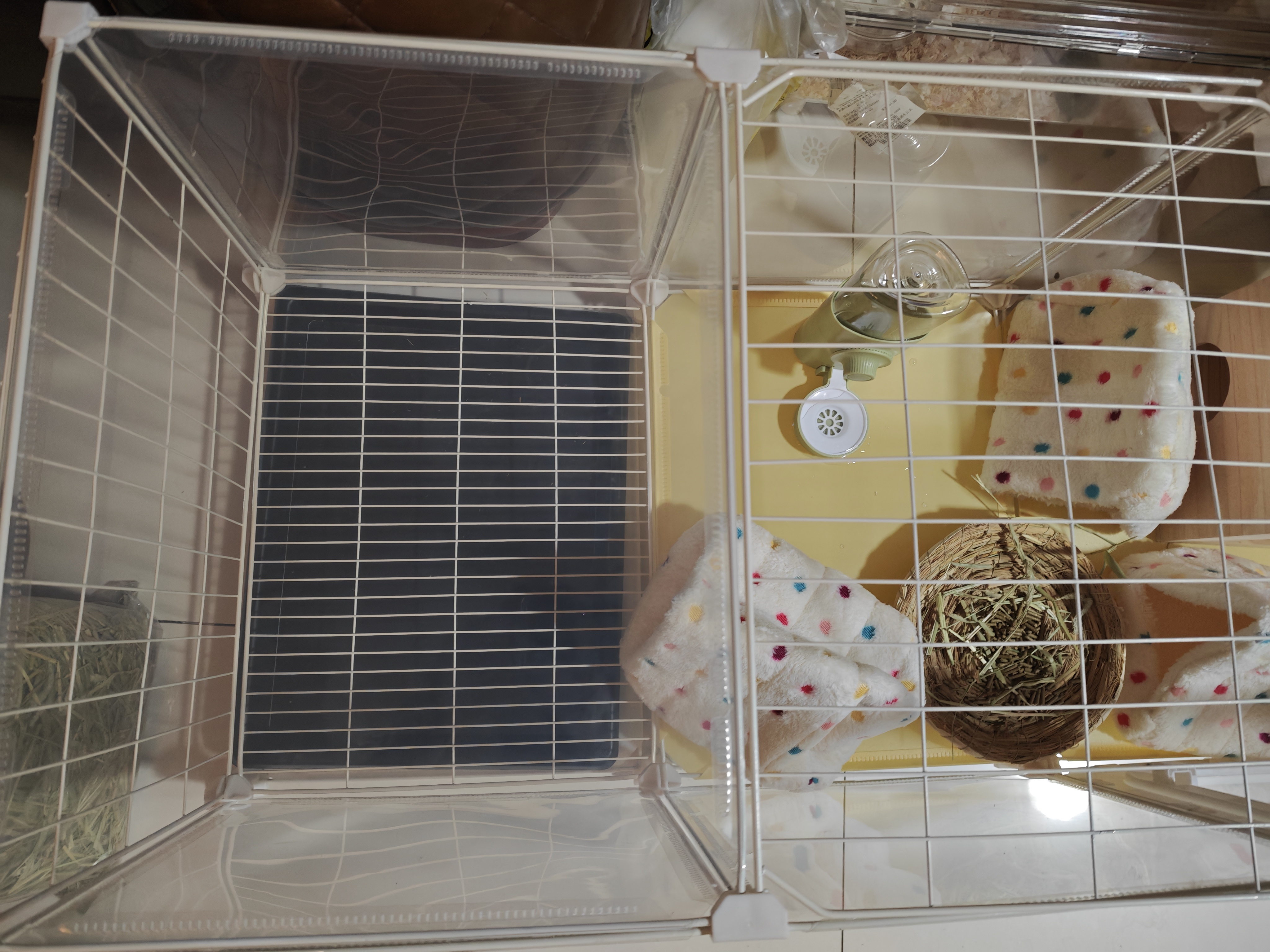 蔻丝全景兔笼子家用大空间带厕所荷兰猪豚鼠侏儒兔少越狱京东自营 实拍图
