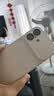 玛尔扎 雪山纹绒布素皮适用iphone18手机壳17promax苹果16pro秒变大视窗15新款古董白14全包镜头膜 秒变大视窗【古董白】雪山纹内置磁吸*自带镜头膜 iPhone 17 实拍图