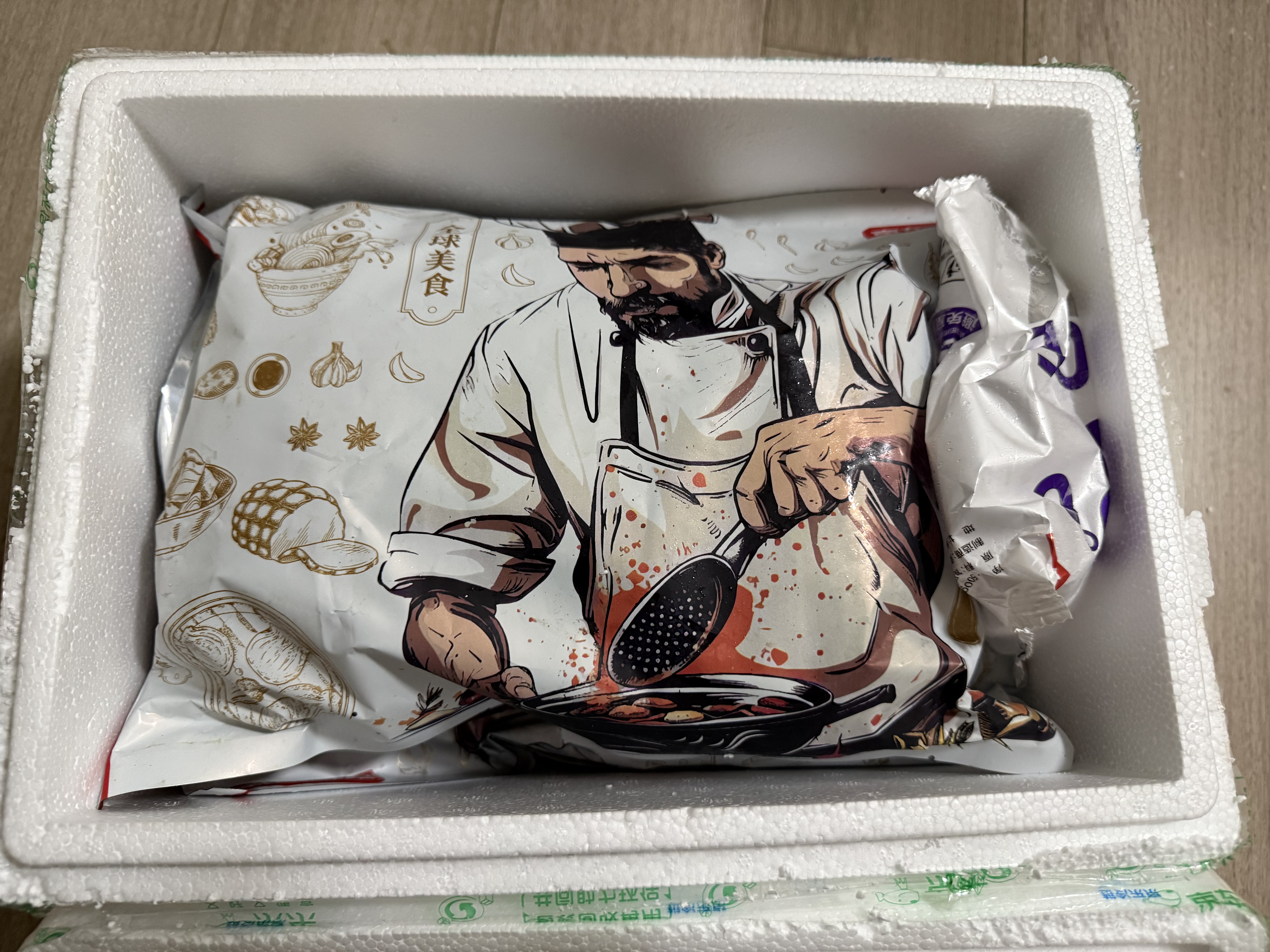 京东京造意式料理三文鱼块1.02kg 原切大西洋鲑鱼+秘制料包 去骨去刺海鲜 实拍图