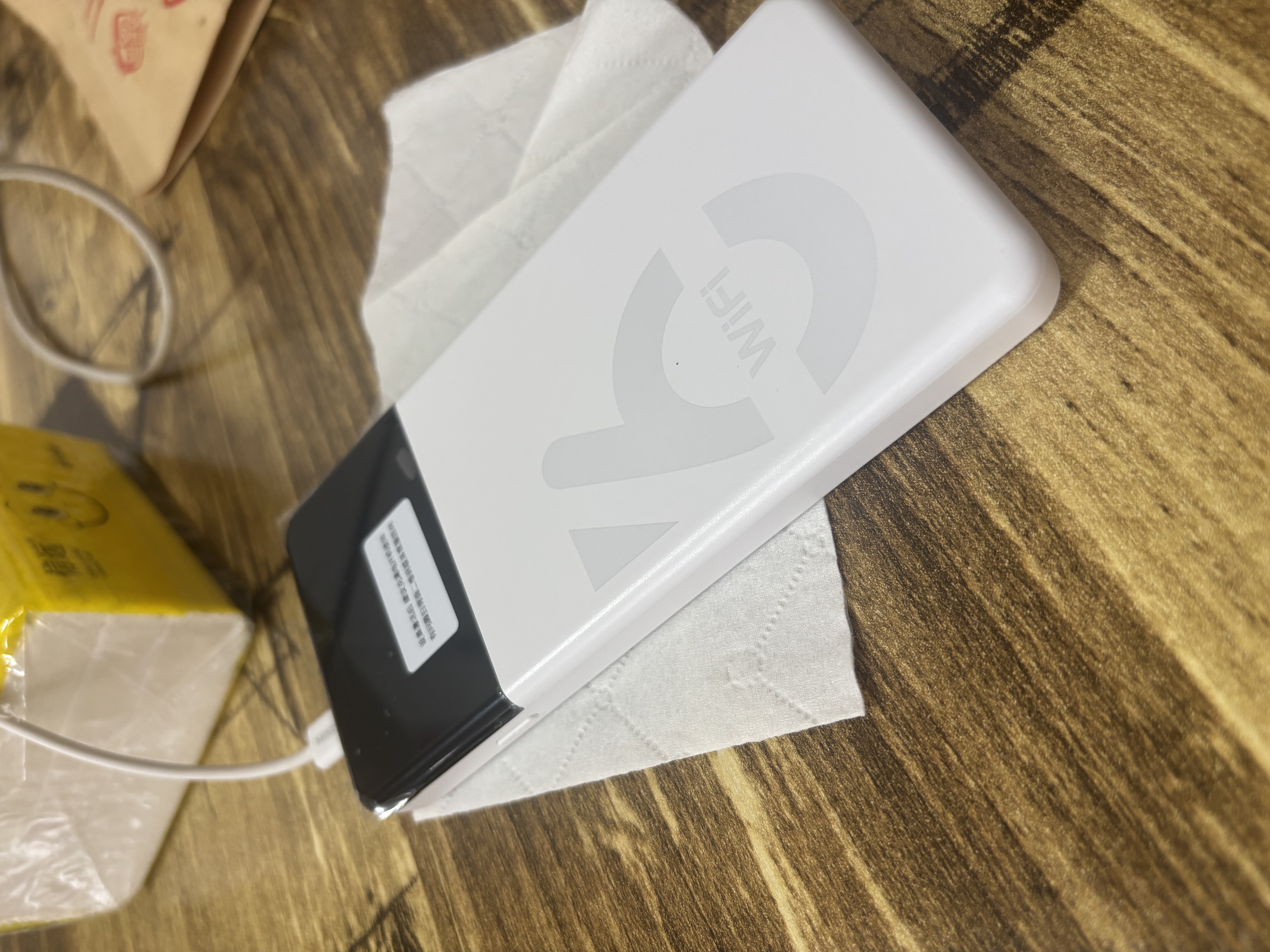 影腾随身wifi多网全国通用无线wi-fi6免插卡无限制大流量卡便携式网卡高速网络可上飞机高铁2026款5GHF 【多网通8000毫安充电款】+续航翻倍全国通用 实拍图