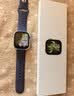Apple/苹果 Watch S11 智能手表GPS款42毫米银色铝金属表壳雾紫色运动型表带S/M MEUT4CH/B 实拍图