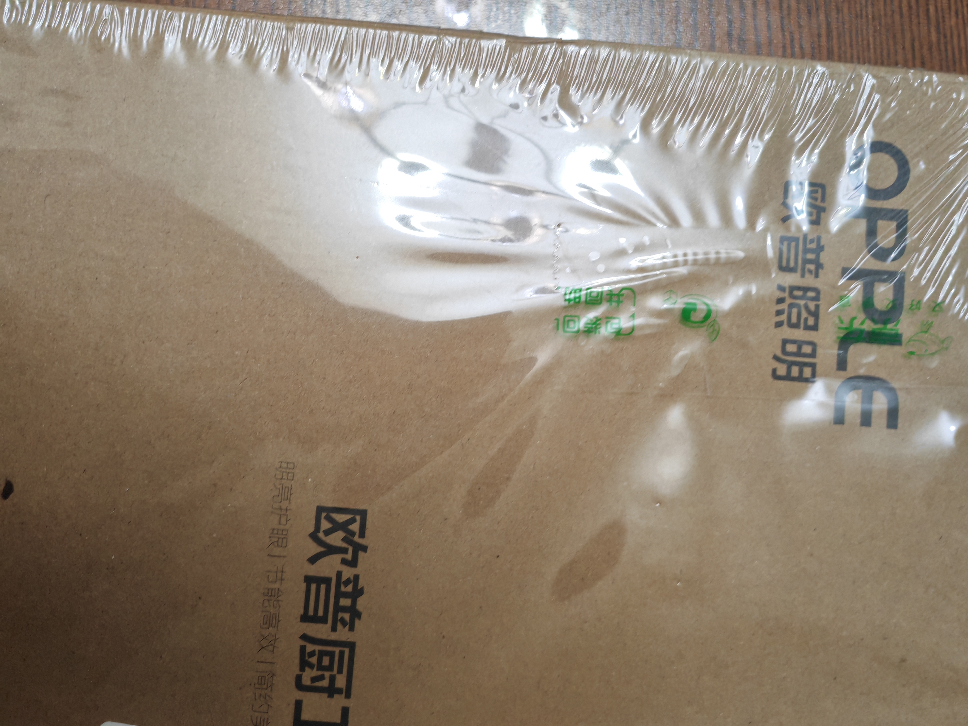 欧普照明（OPPLE）集成吊顶led 扣板厨卫灯300*300平板灯嵌入式 厨房灯 RA90防锈抗油污边框18w 实拍图