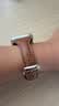 MSSM适用苹果手表表带女款小蛮腰真皮apple watch表带iwatch Ultra3/S11/10/9/8/Se3 浅棕色38/40/41mm 实拍图