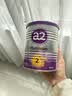 a2奶粉紫白金澳版A2蛋白+DHA 2段小罐400g 新西兰草饲+批批严检 实拍图