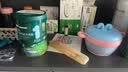 COOKSS辅食碗恒温注水保温碗316不锈钢宝宝吃饭儿童餐具浅蓝 实拍图