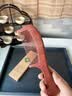 紫韵梳香大号整料黄桃木梳子女士男士养生经络按摩梳细齿赛檀木梳子M-12 实拍图