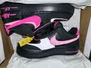 耐克NIKE女休闲板鞋空军一号 AF1 SHADOW 缓震运动鞋CI0919-006黑36.5 实拍图