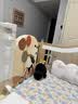 哈卡达婴儿床无缝拼接儿童拼接床实木大床新生儿宝宝加宽床边可升降调节 【4D抑菌防螨护脊款】10CM4D床垫+单床 200*60cm 实拍图