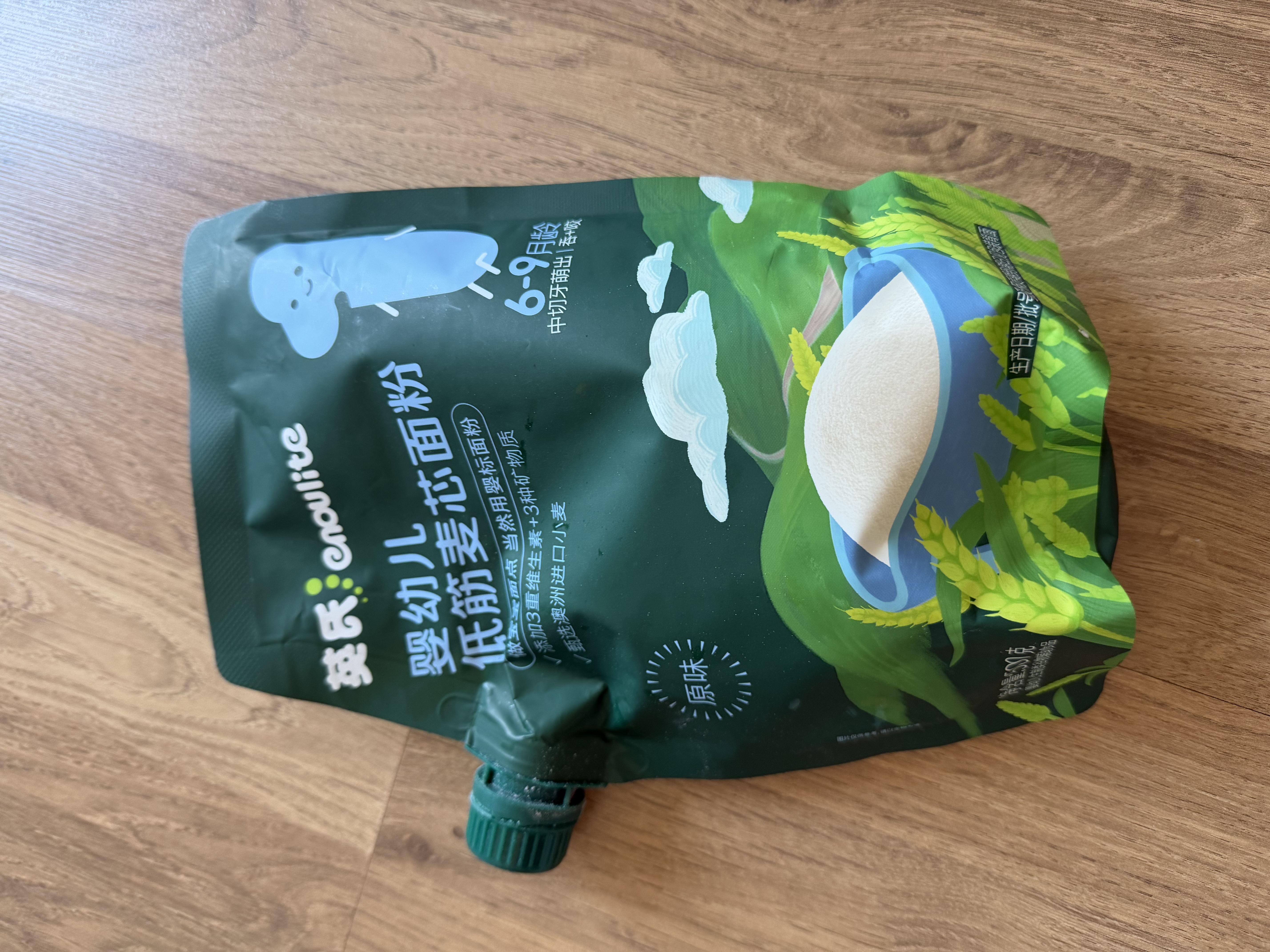 英氏婴幼儿麦芯低筋面粉500g 婴标自制辅食蛋糕面包吐司儿童早餐7月+ 实拍图