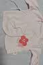 贝瑞加（Babyprints）宝宝上衣2件装纯棉婴儿半背衣A类新生儿护肚系带和尚服 粉52 实拍图