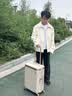 爱可乐（Echolac）王朝二代行李箱明星同款大容量防刮旅行箱可定制奶茶灰20吋PC142 实拍图
