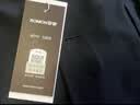罗蒙（ROMON）男士防晒西服26年夏季商务免烫高档单西凉感外套上衣黑色XL 实拍图