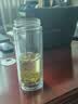 京东京造 茶杯 双层玻璃水杯男士泡茶水分离隔热杯子500ml 实拍图