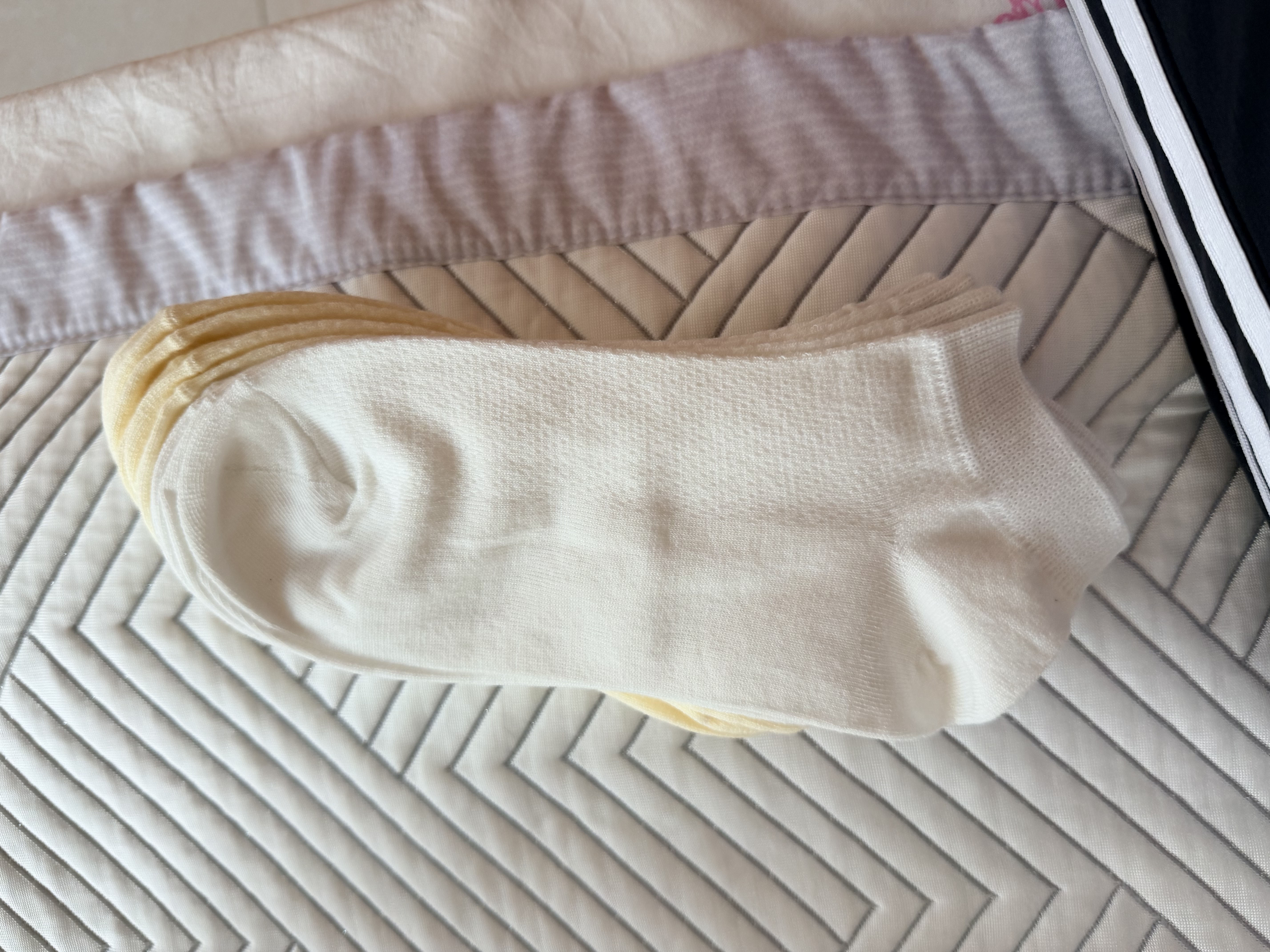 草本初色7双【100%纯棉】女士袜子女夏季薄款网眼透气短袜多巴胺配色穿搭 实拍图