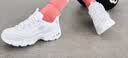 斯凯奇（Skechers）老爹鞋女鞋秋季厚底增高熊猫鞋舒适百搭休闲运动鞋 实拍图