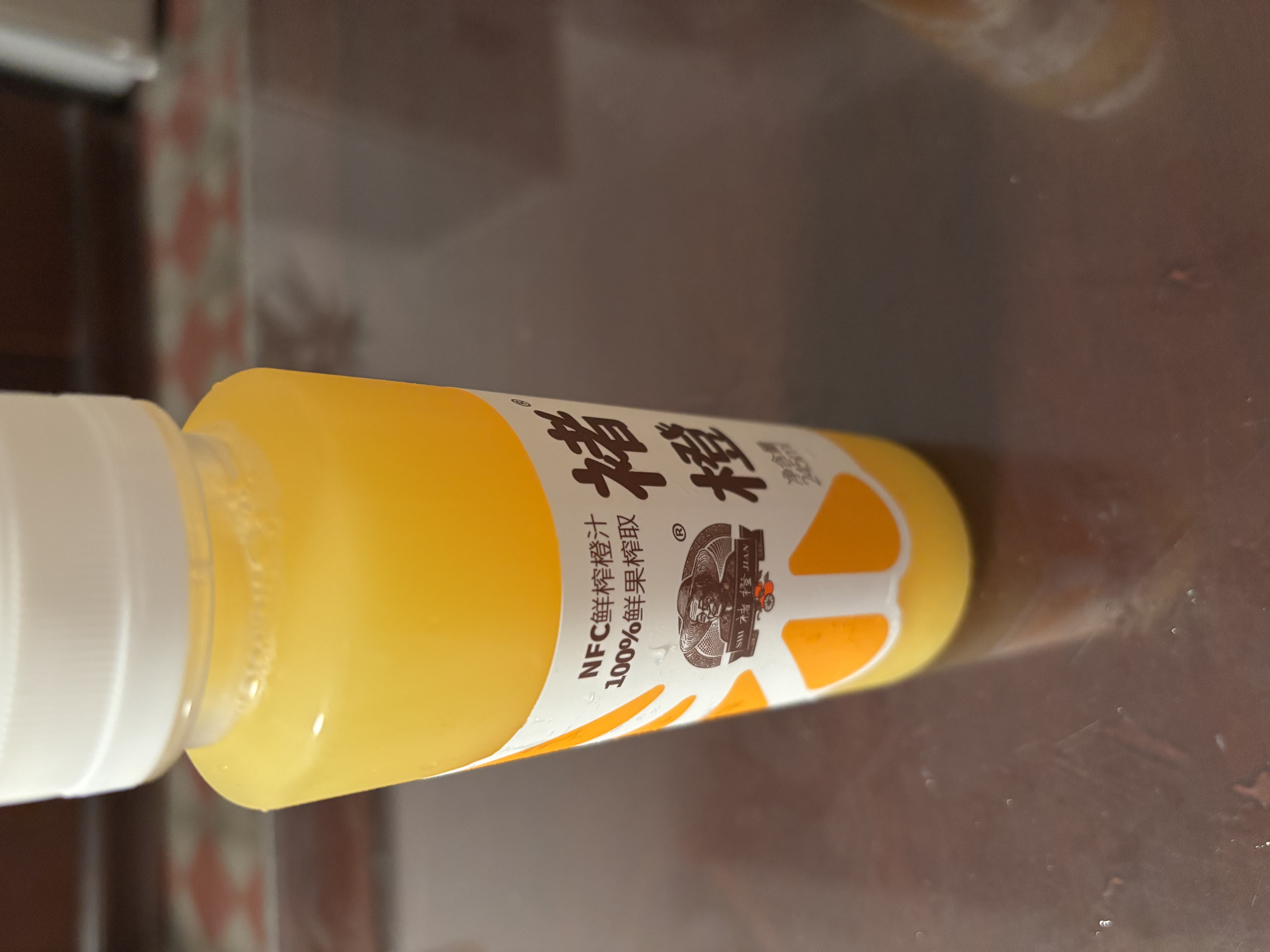 褚橙100%NFC鲜榨橙汁 零添加非浓缩还原果汁245ml*6瓶 实拍图