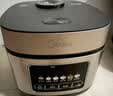 美的（Midea）电饭煲电饭锅4-5人家用5升大容量 炫彩大屏金属机身大火力煮饭锅智能预约微压MB-RE517 实拍图