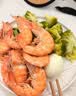 鲜京采 厄瓜多尔白虾 净重3斤/盒 特大号20-30规格   30-45只/盒 实拍图