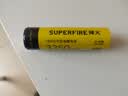 神火（SupFire）AB5 18650 神火强光手电筒专用3350毫安充电锂电池尖头 3.7V-4.2V 实拍图