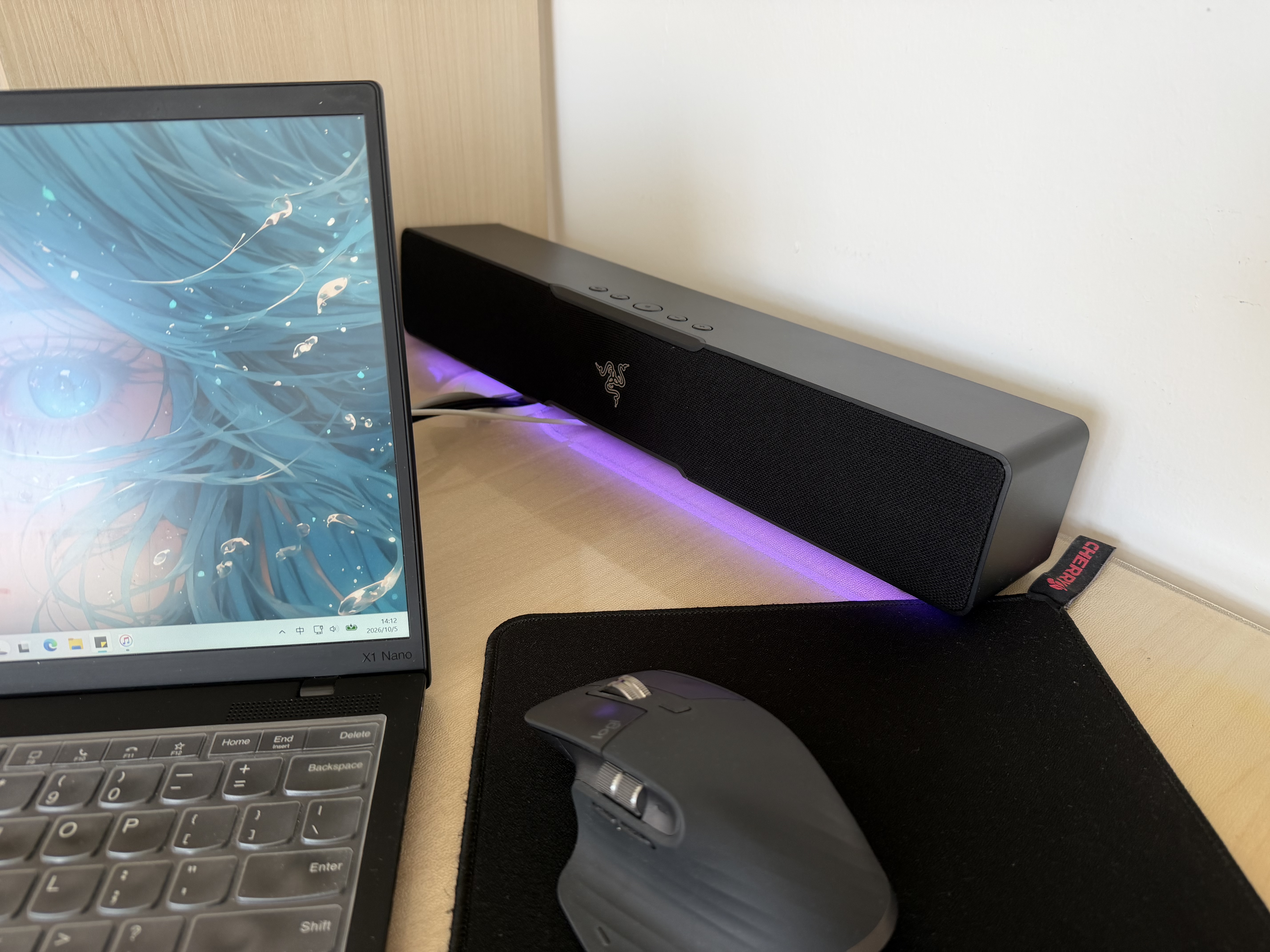 雷蛇（Razer）利维坦巨兽V2 X 游戏条形音箱 RGB灯效 电脑桌面音箱 黑神话悟空 实拍图