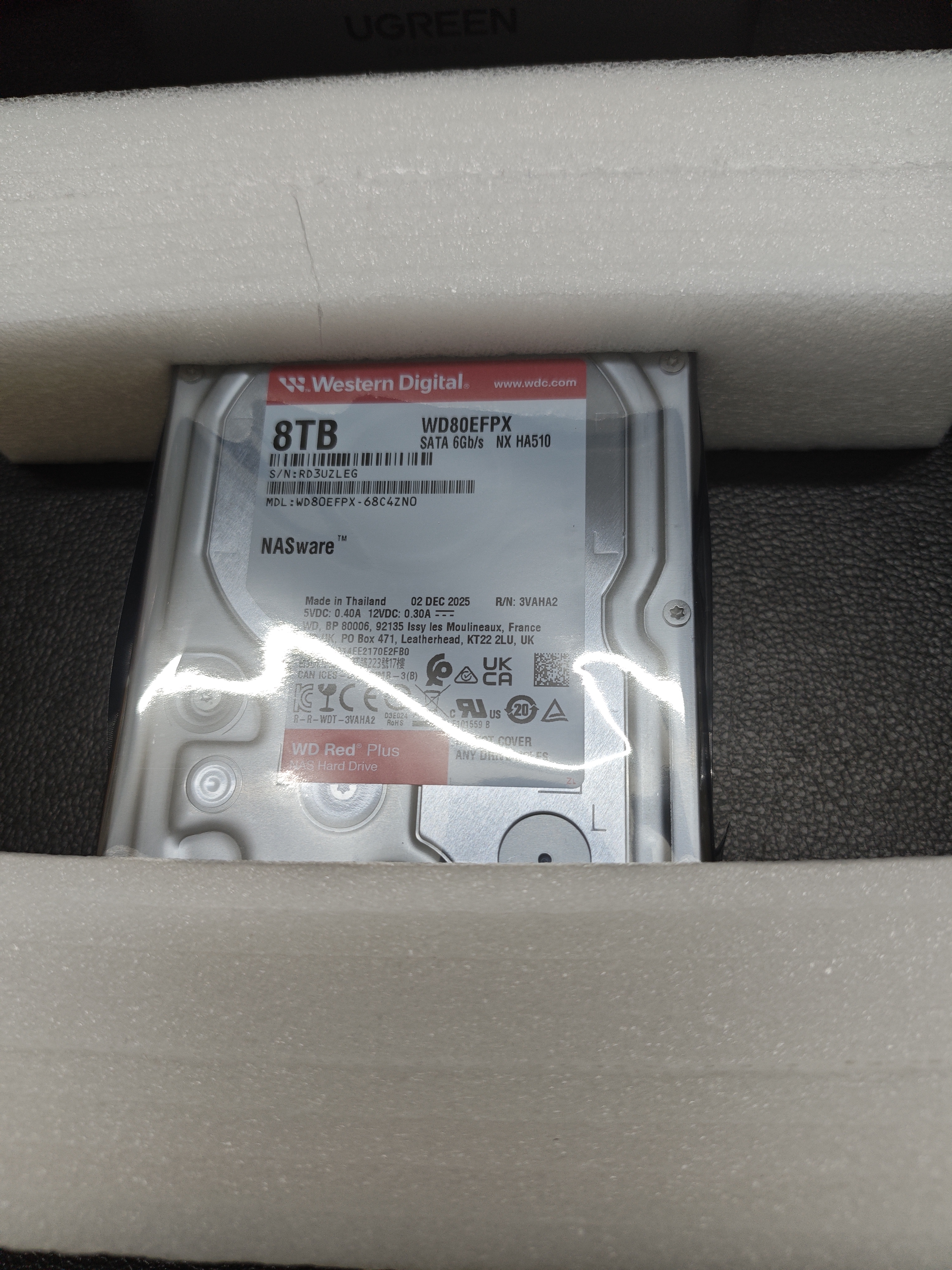 绿联私有云DH4300 Plus 8G版8T四盘位NAS智能家庭存储个人云硬盘网络服务器手机NFC连接AI相册平板扩容 实拍图
