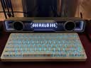 漫步者（EDIFIER）花再Halo SoundBar桌面蓝牙音箱炫彩深渊灯效音响游戏宿舍家用隐藏麦台式笔记本送男女友礼物 【影院级音质】破晓白 实拍图