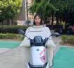 Rtako电动车挡风被冬季加厚2025新款加大保暖防风1500G加长护肩防水瓶 【米色】1500g 蜂窝棉 盖腿护肩 送称少一克免费退 实拍图