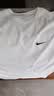 耐克（NIKE）男子运动T恤夏季简约舒适纯棉圆领运动服BV0508-100白M 实拍图