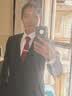 罗蒙领带男商务正装结婚新郎伴郎红色免打结7cm懒人拉链易拉得礼盒装 实拍图