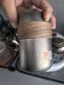 金灶（KAMJOVE）纯钛旅行茶具套装 便携泡茶杯户外茶具茶水分离泡茶器防烫快客杯 T-33F 一壶5杯 实拍图