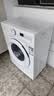 美的（Midea）滚筒洗衣机全自动 8公斤家用超薄 小型租房用 MG80V01JPY 以旧换新 补贴 京东自营 实拍图