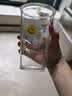 GLASSLOCK&wigglewiggle联名款高颜值大容量玻璃水杯家用咖啡杯女夏季500ml 实拍图