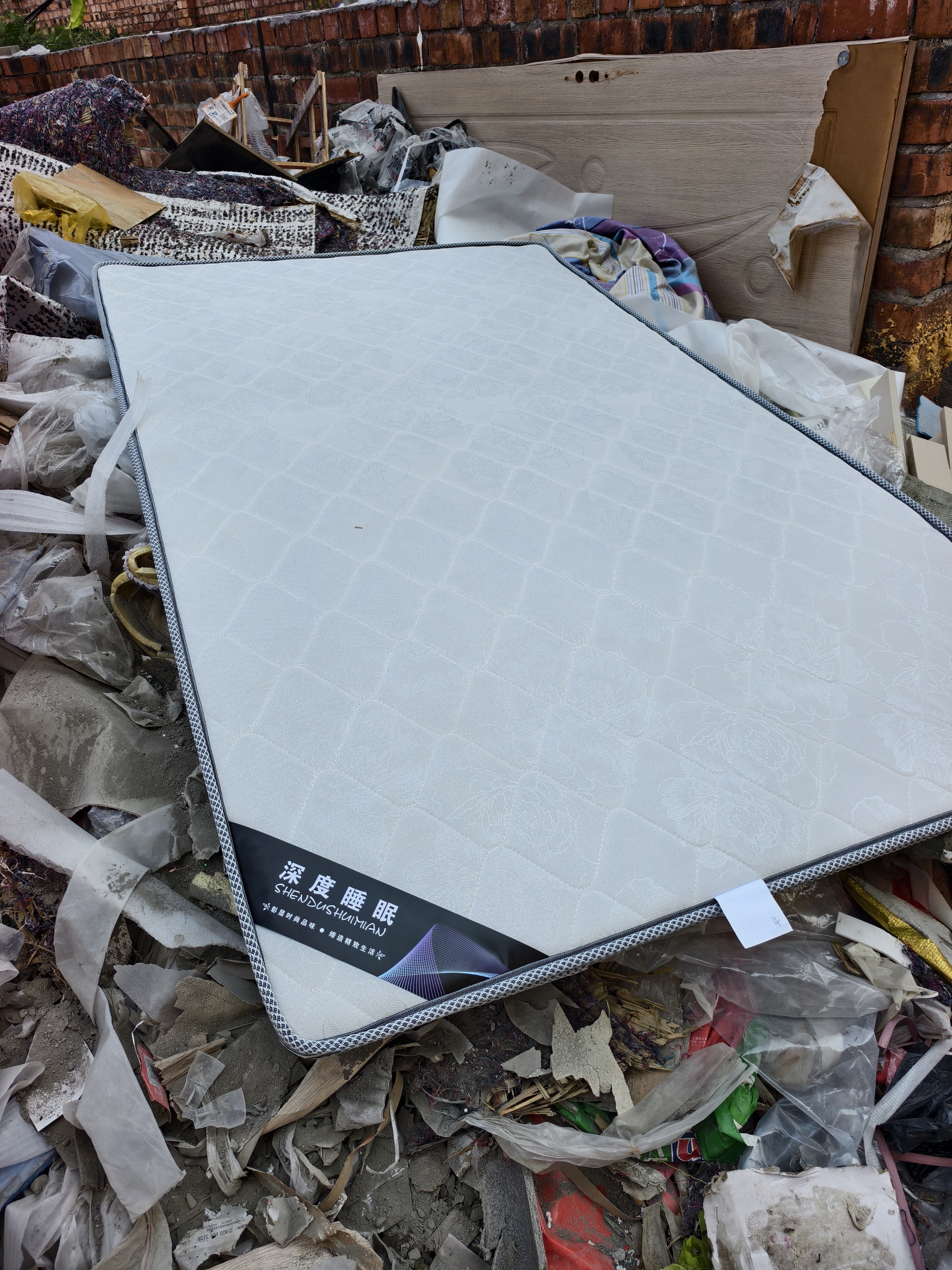 若居撑腰经典款天然环保可折叠0胶水椰棕床垫约5cm厚1.2m*2m偏硬 实拍图
