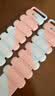 Keep负重手环女男可调节手腕手脚环负重沙袋绑腿亲肤硅胶粉蓝0.5kg*2 实拍图