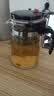 飘逸壶泡茶壶耐热高温玻璃沏茶过滤内胆冲茶器家用茶具套装 飘逸杯500mL1个 实拍图