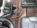 指南针 适用本田奥德赛脚垫艾力绅东风混动汽车大包围七座7座全包围专用 单层三排（咖色） 实拍图
