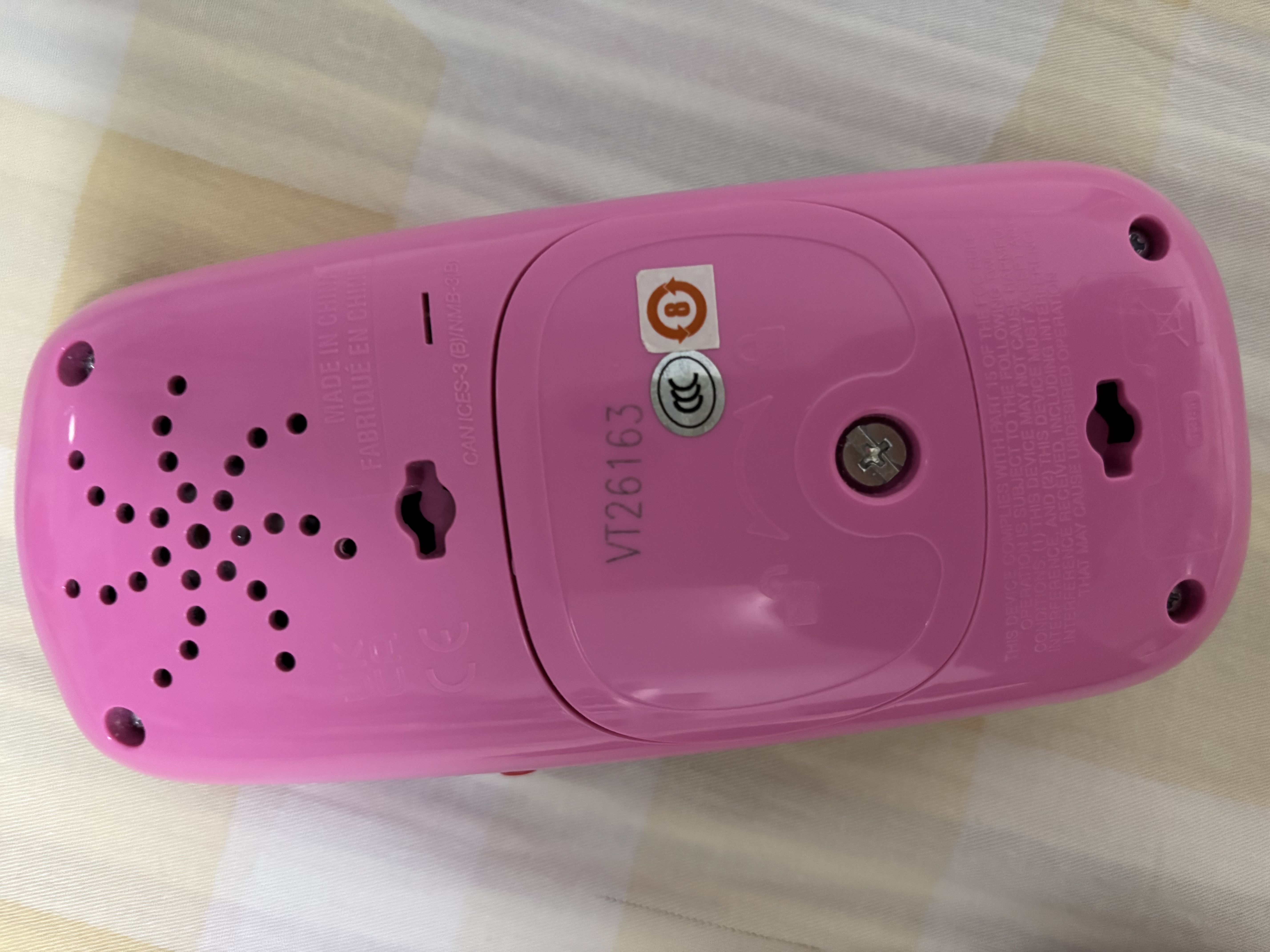 伟易达（Vtech）儿童玩具音乐宝贝手机宝宝电话婴幼儿早教启蒙数字男女孩生日礼物 宝贝手机（粉）【6-18M】 实拍图