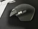 罗技（Logitech）大师系列 MX Master 3S 菁英版 无线蓝牙鼠标  办公静音鼠标 人体工学 石墨黑 无线接收器需另购买 实拍图