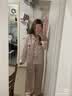 维多利亚的秘密（Victoria's Secret）维密 明星同款 宅度假水光绸家居服丝滑长袖长裤睡衣套装 实拍图