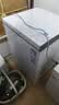 海尔（Haier）142L单温小冰箱冰柜小户型家用小冰柜冷柜冷藏柜冷冻柜一级减霜大容量PCM内胆BC/BD-142GHPW9DT 实拍图