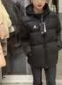 骆驼女装羽绒服秋冬新款男女同款高蓬防风保暖抗静电面包服XL 实拍图