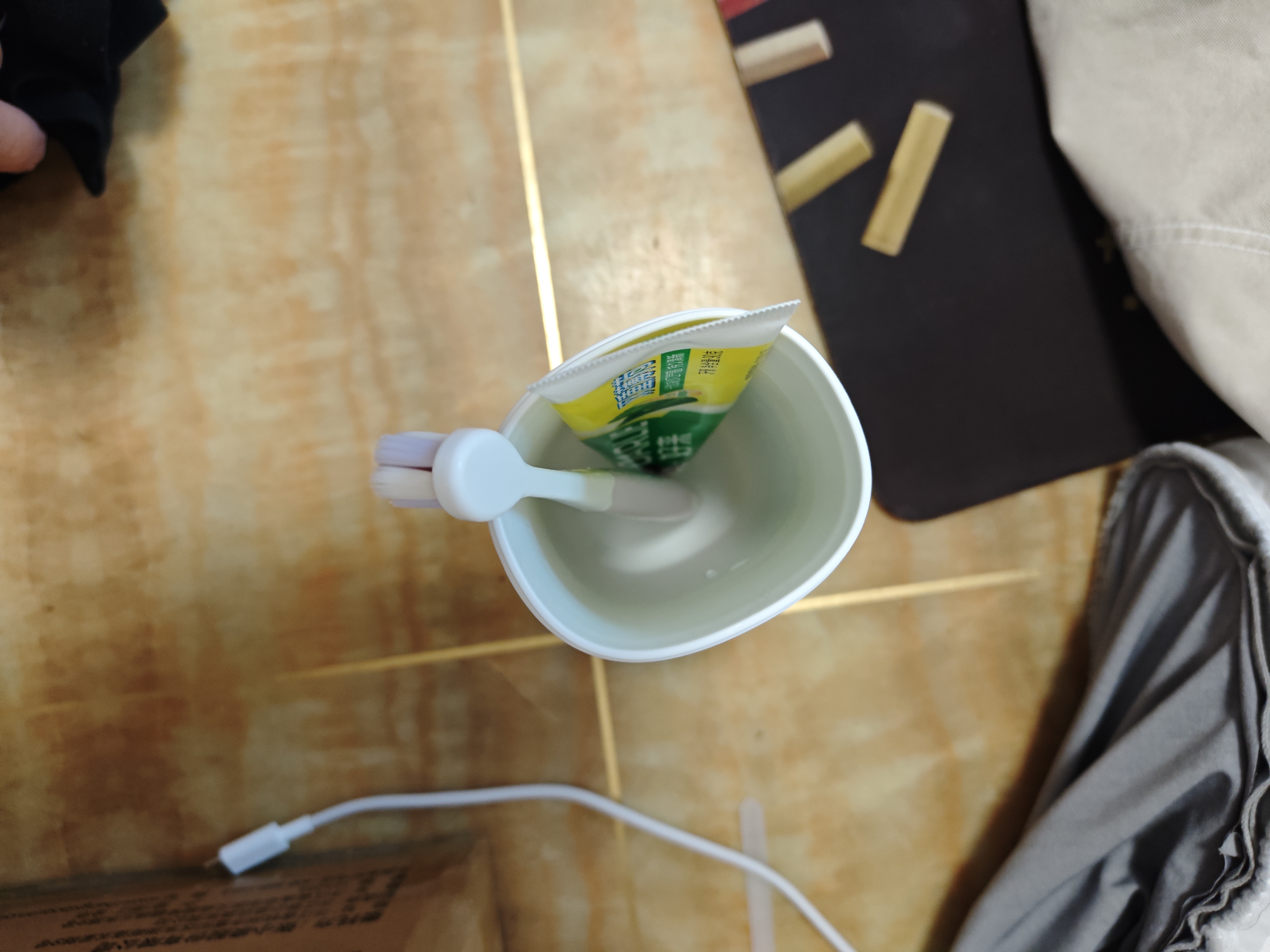JAJALIN旅行漱口杯洗漱杯旅游便携牙刷杯牙具牙膏收纳盒旅游出差必备神器 实拍图