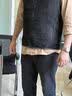 迪卡侬男士秋冬马甲MH120户外保暖摇粒绒拉链背心黑色2XL 1406398 实拍图
