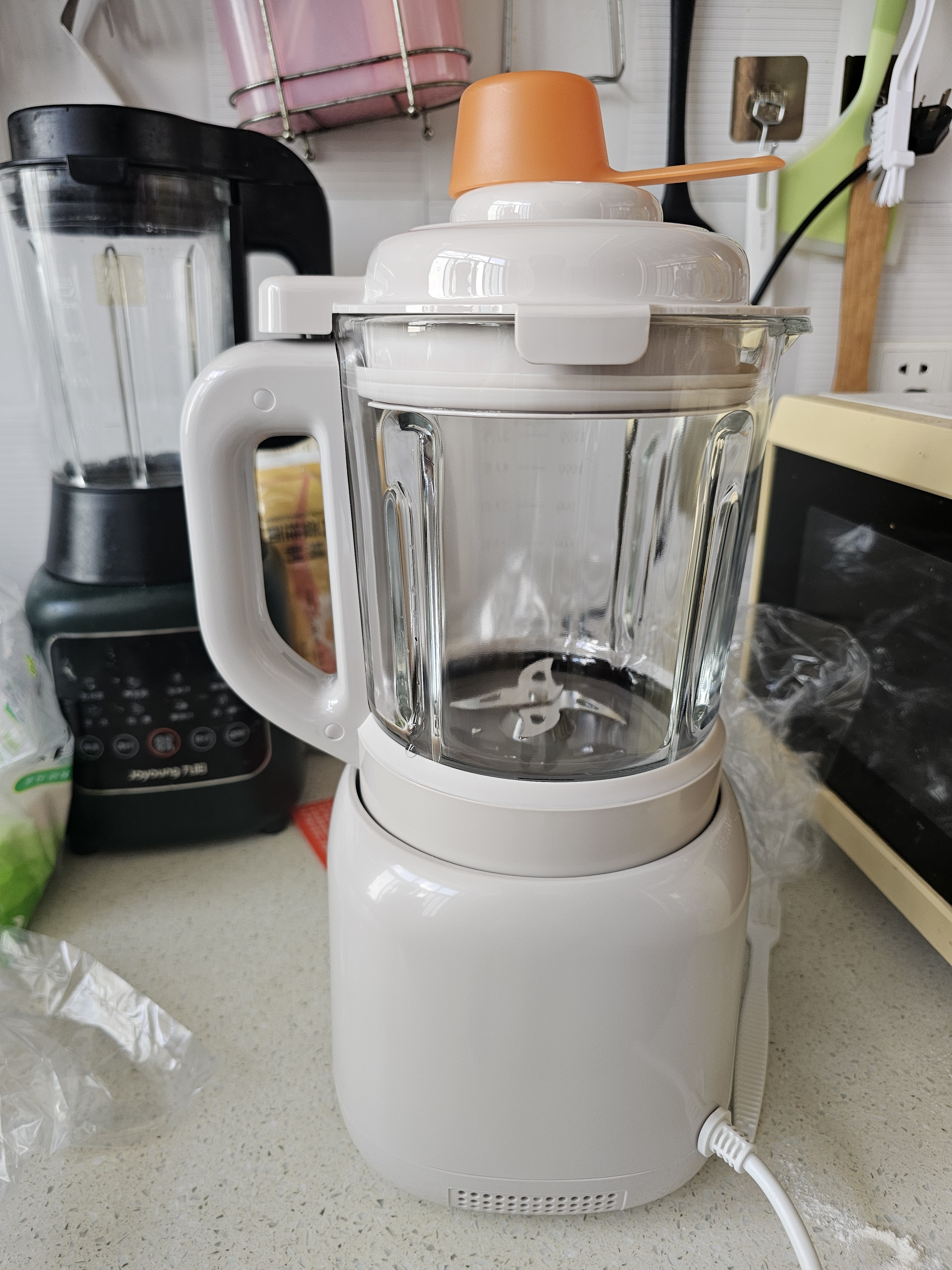 九阳（Joyoung）破壁机1.5L3-4人用全自动五谷杂粮家用豆浆机降噪榨汁机料理机破壁机P325 国家补贴 实拍图